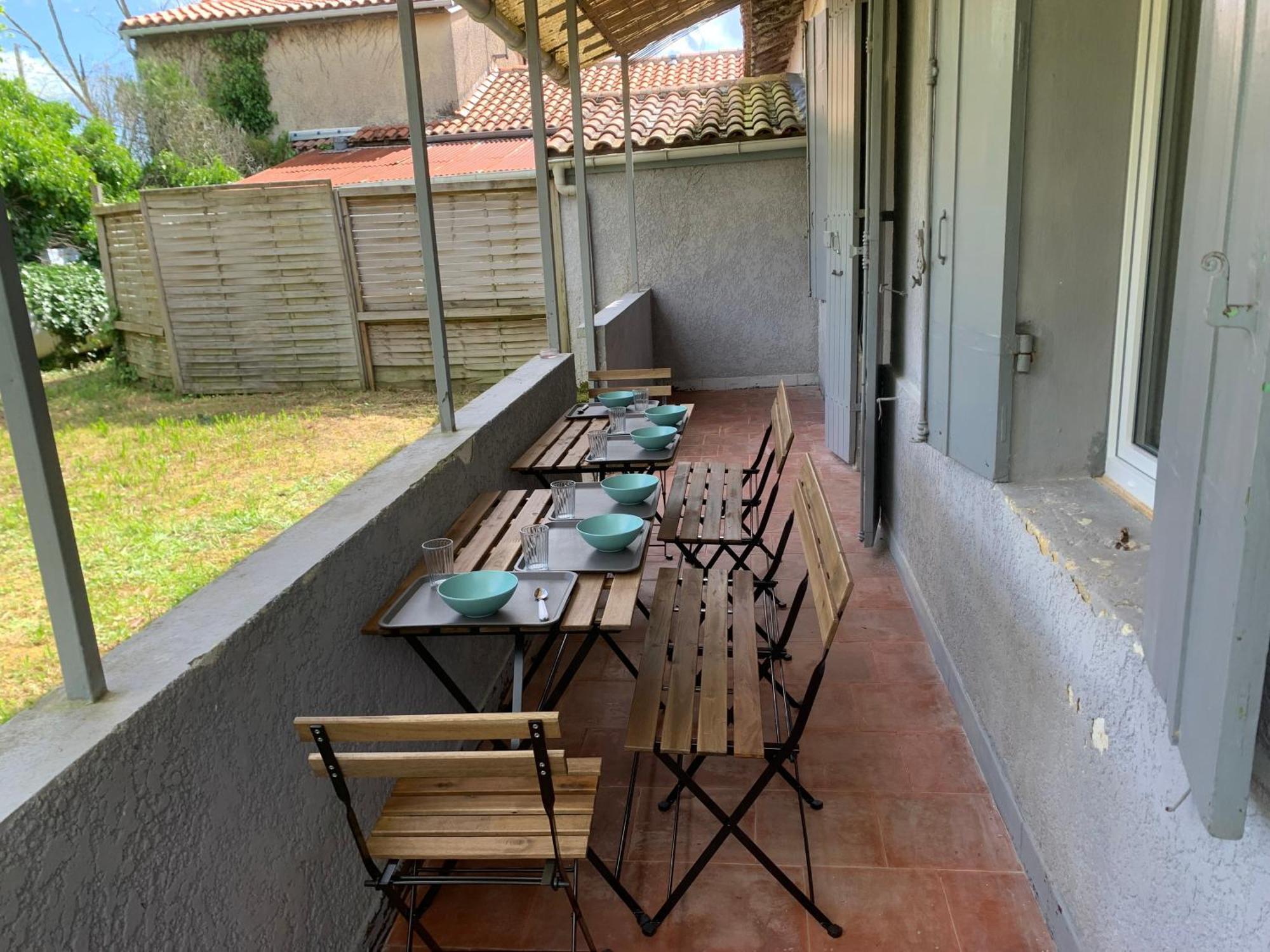 Apartmán Jolie Medocaine Avec Jardin Saint-Estèphe Exteriér fotografie